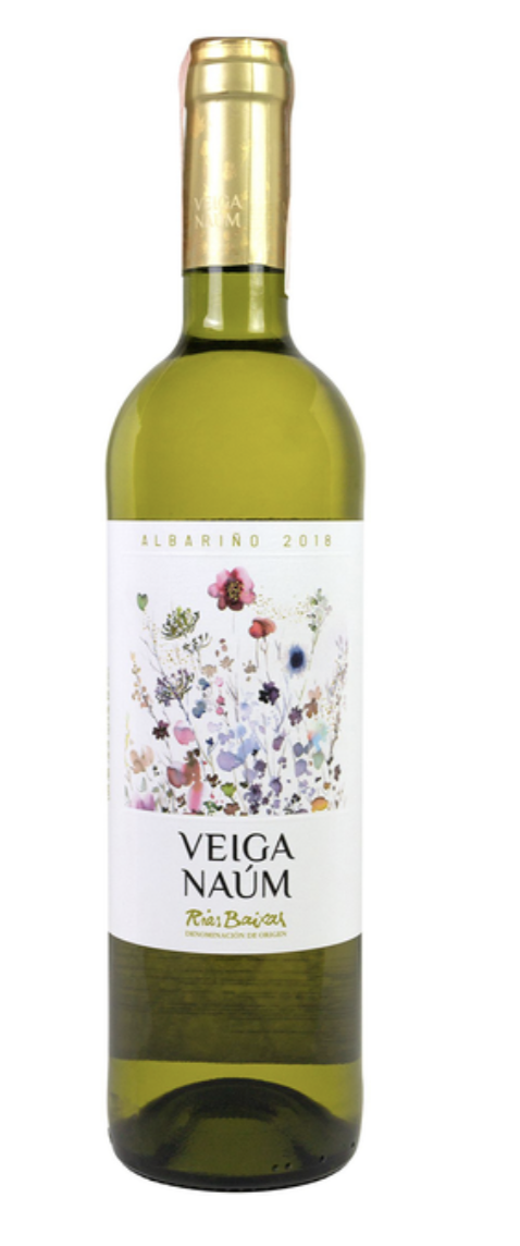 Вино Veiga Naum Rias Baixas сух/біл 0.75 л  Іспанія 13,5%